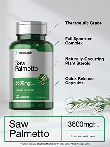 Saw Palmetto Extract | 120 Capsules by Horbaach