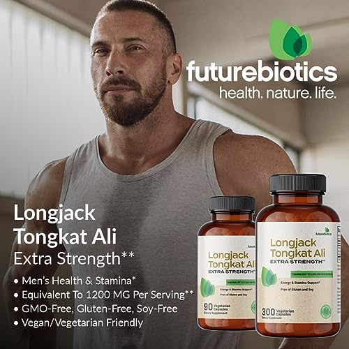 Futurebiotics Longjack Tongkat Ali 1200 MG Energy & Stamina Support