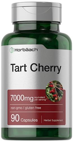 Tart Cherry Extract 7000mg | 90 Capsules  by Horbaach