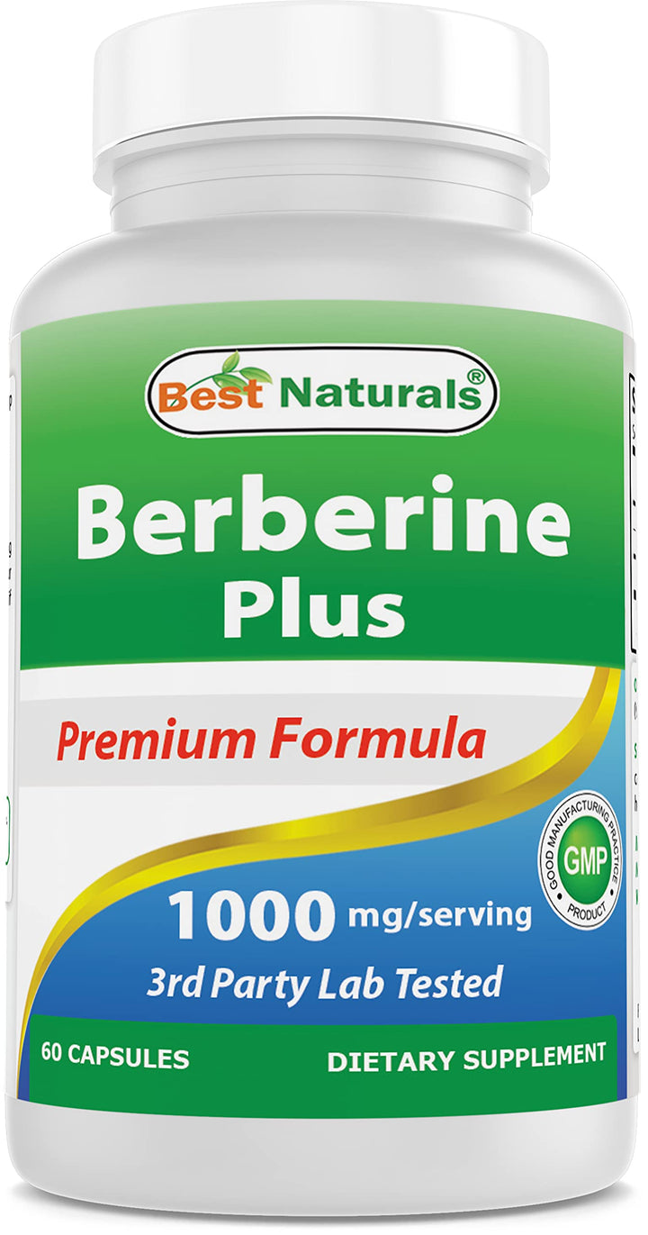 Best Naturals Berberine Plus 1000mg per Serving