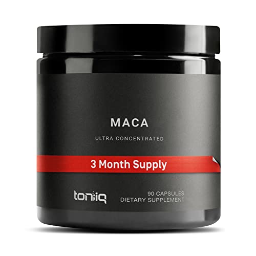 Toniiq 10,000mg 20x Concentrated Extract Ultra High Strength - Highly Purified Peruvian Maca Root