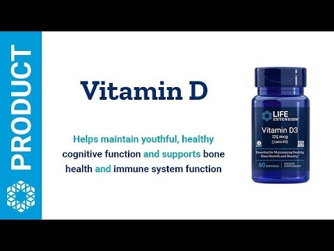 Life Extension Vitamin D3 25 mcg (1000 IU)